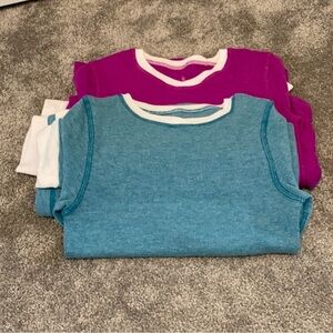 Cuddl Duds Kids' Tees in Blue and Purple